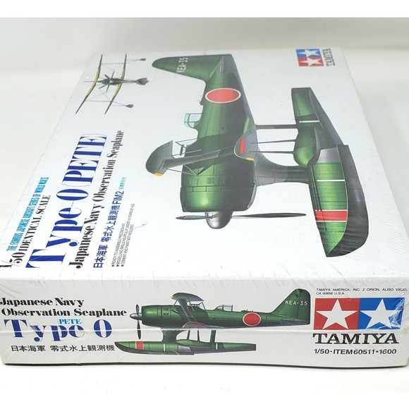 NRFB Tamiya 1/50 Scale TYPE 0 ( Pete) Japanese Navy Observation Plane WW2 - Picture 4 of 9